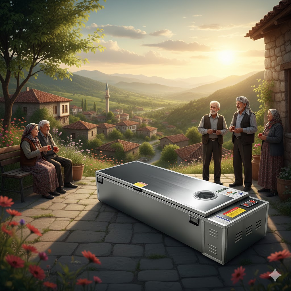 insanın en kıymetli emaneti, sevdikleridir. Hayatın son durağında, emanet ettiğimiz bedenlere gösterilen saygı ve özen; geride kalan ailelerin gönlünde derin bir huzur bırakır. Yıldız Soğutma imzası taşıyan 580 K/Calori CFX R-XLINE COOLING klimalı tabut, tam da bu sorumluluğun bilinciyle, hem teknik hem manevi açıdan özenle tasarlanmıştır.